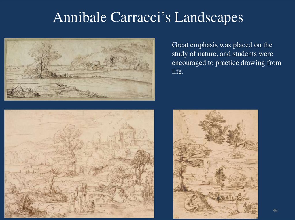 Annibale Carracci’s Landscapes