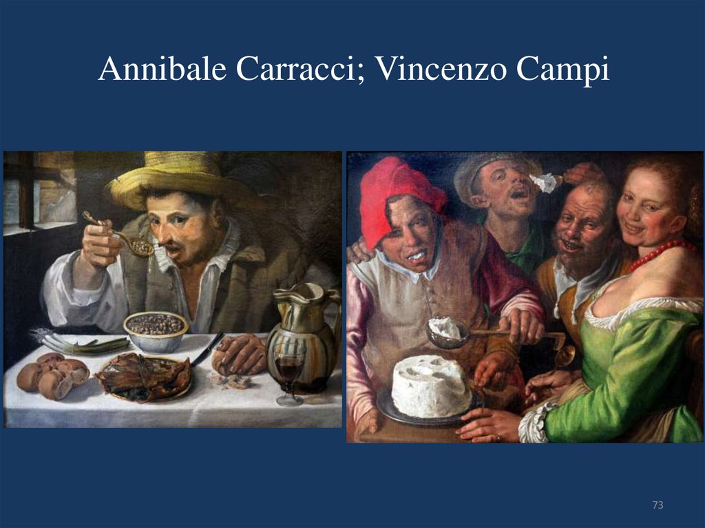 Annibale Carracci; Vincenzo Campi