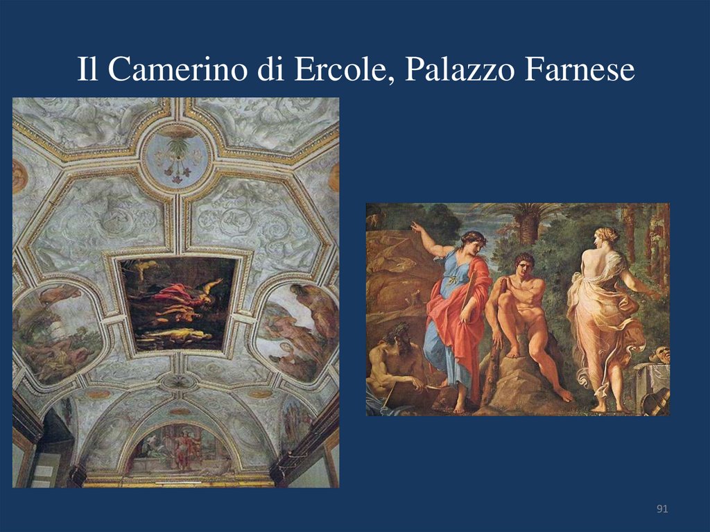 Il Camerino di Ercole, Palazzo Farnese