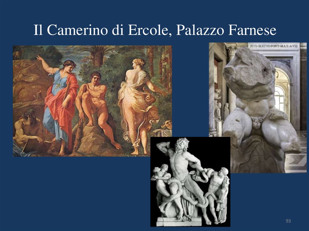 Il Camerino di Ercole, Palazzo Farnese
