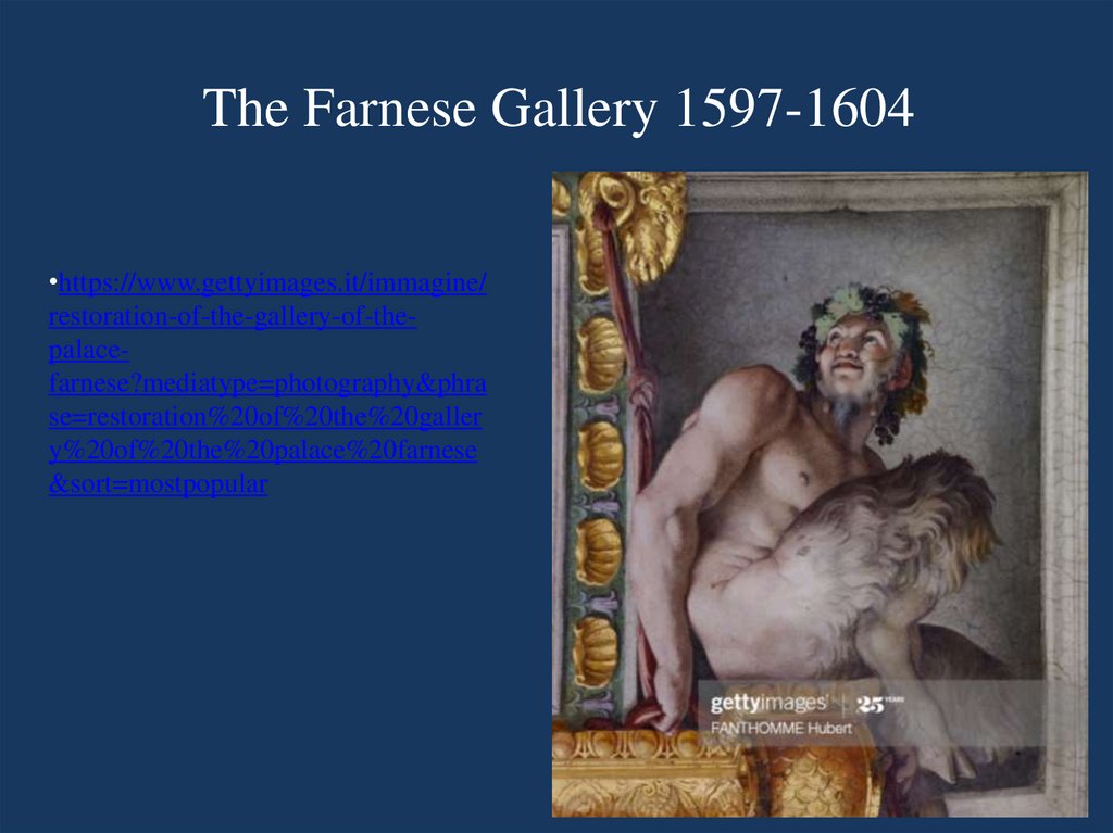 The Farnese Gallery 1597-1604