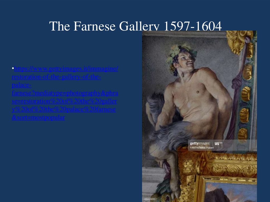 The Farnese Gallery 1597-1604