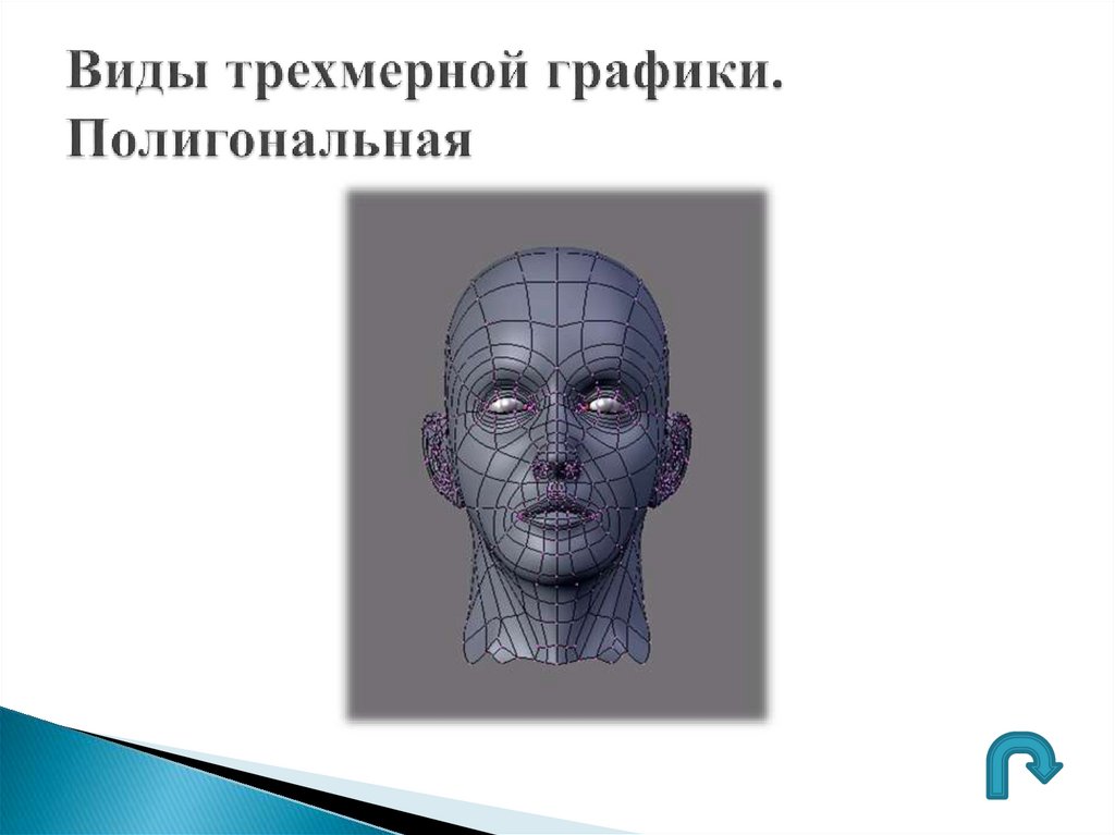 Виды трехмерной графики. Полигональная