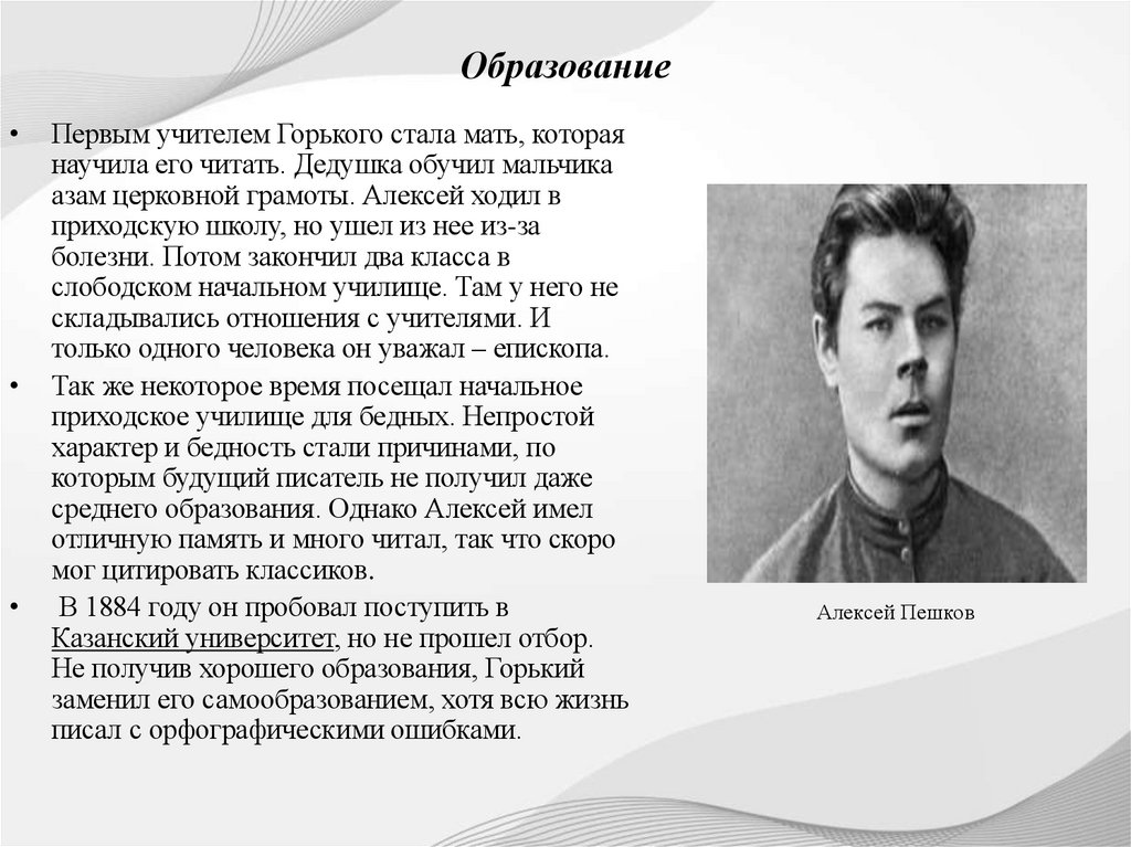 Образование