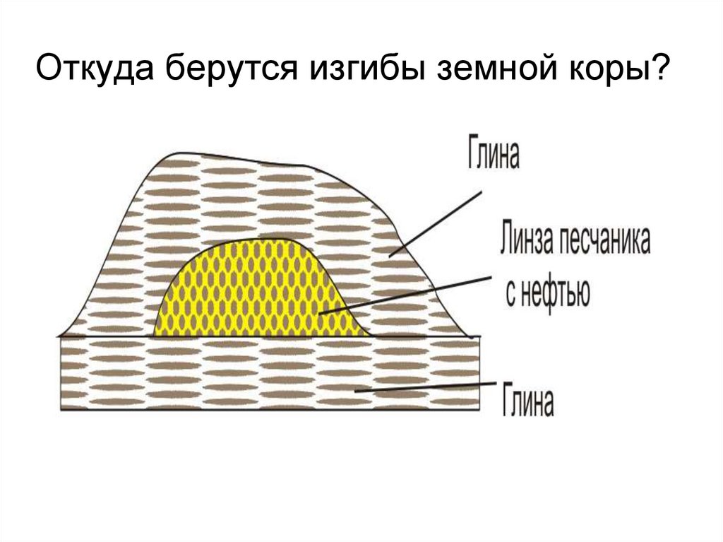 Откуда берутся изгибы земной коры?