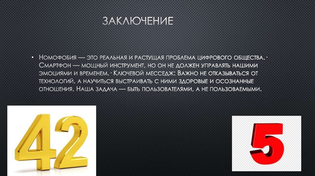 Заключение