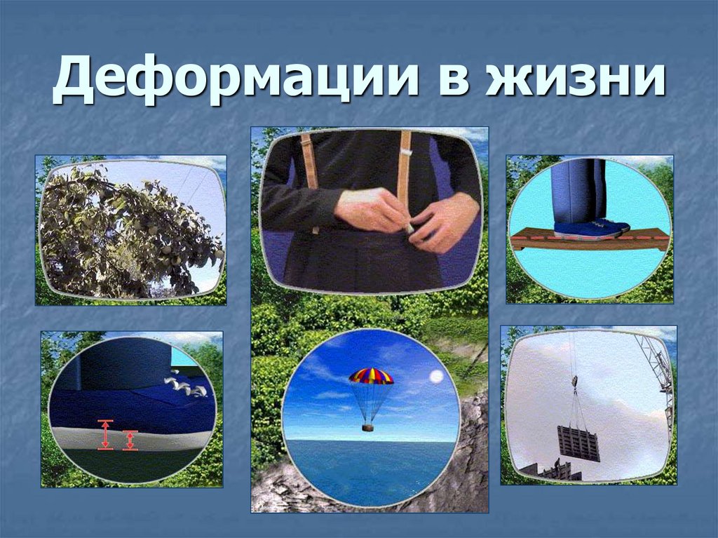 Деформации в жизни