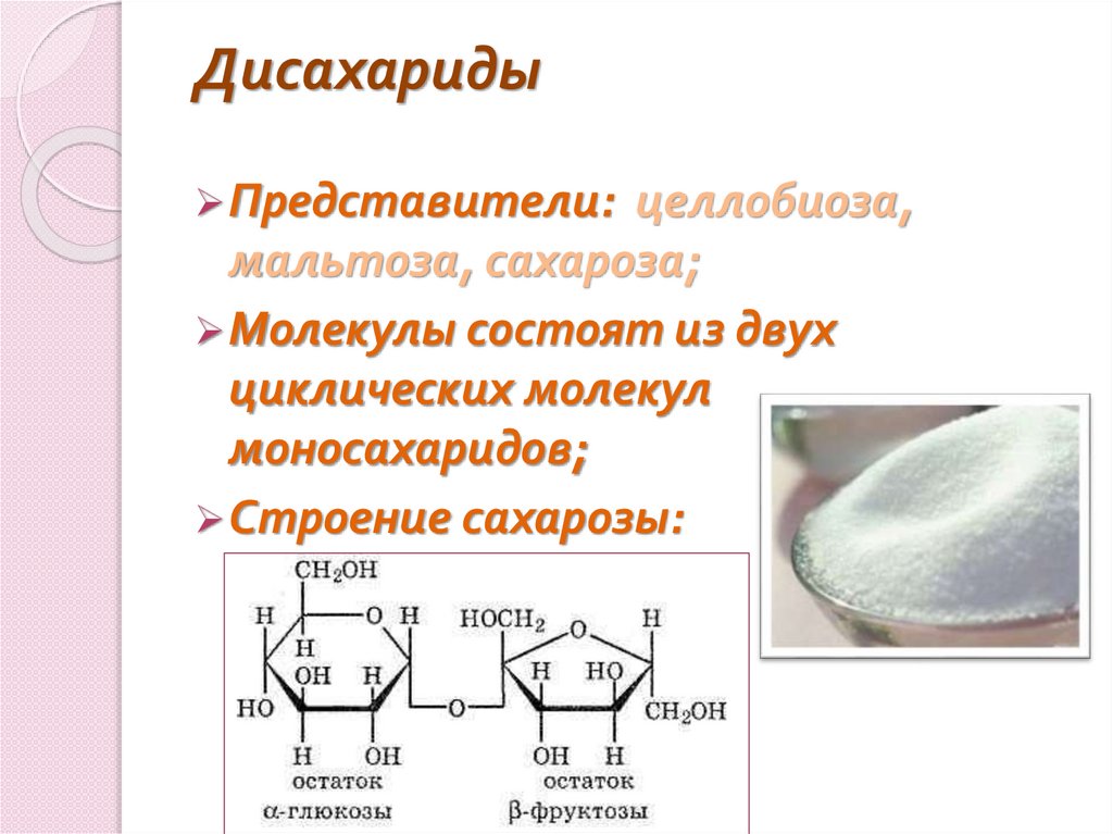 Дисахариды