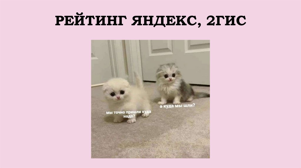 РЕЙТИНГ ЯНДЕКС, 2ГИС