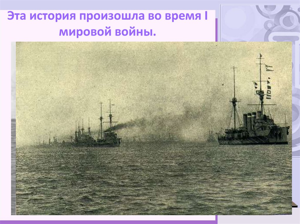 Эта история произошла во время I мировой войны.
