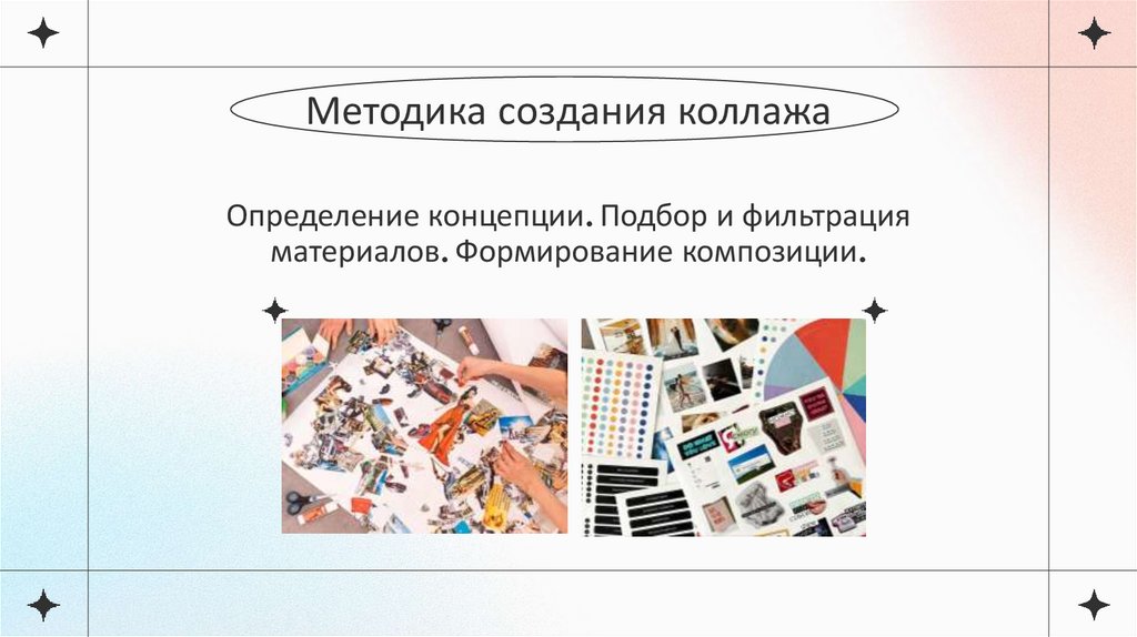 Методика создания коллажа