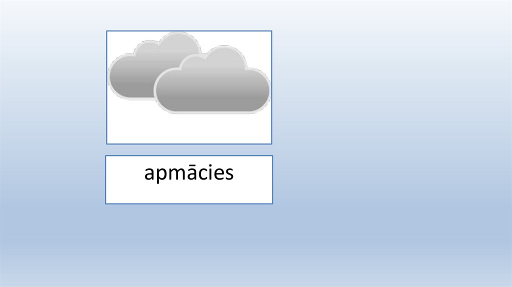 apmācies
