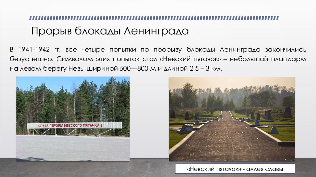 Прорыв блокады Ленинграда