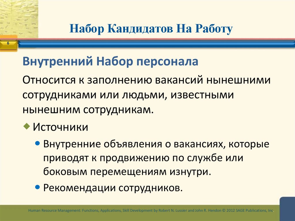 Набор Кандидатов На Работу