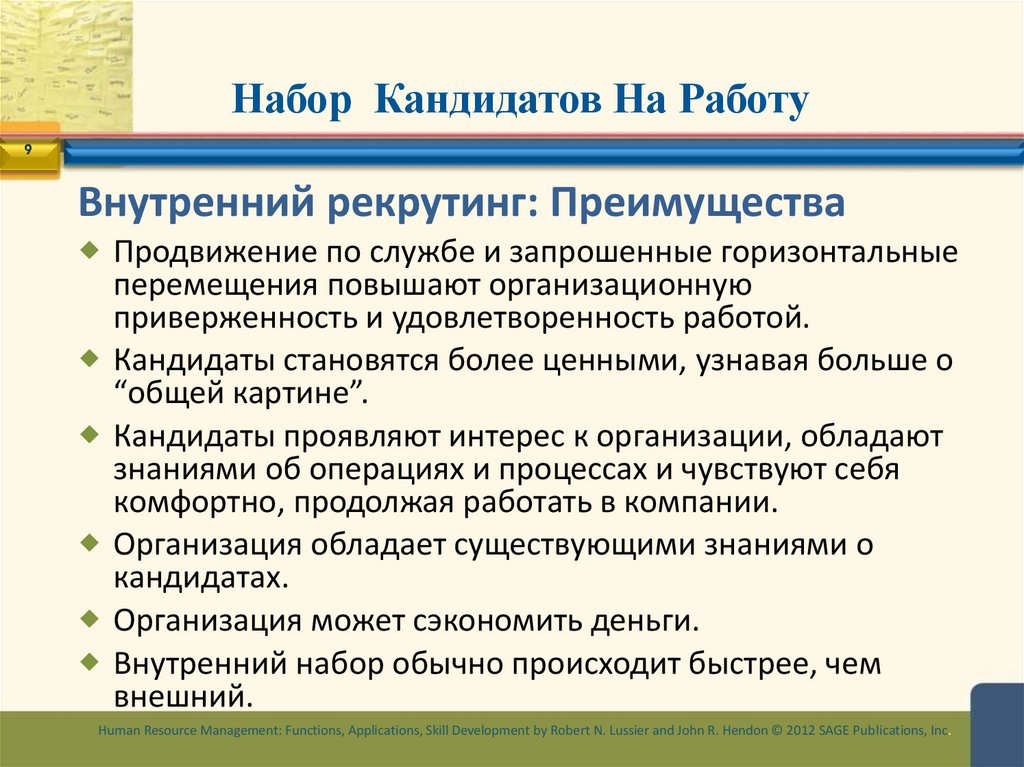 Набор Кандидатов На Работу