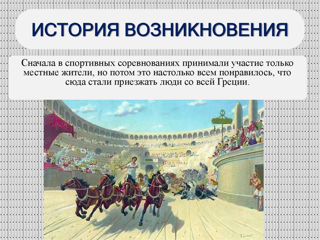 ИСТОРИЯ ВОЗНИКНОВЕНИЯ