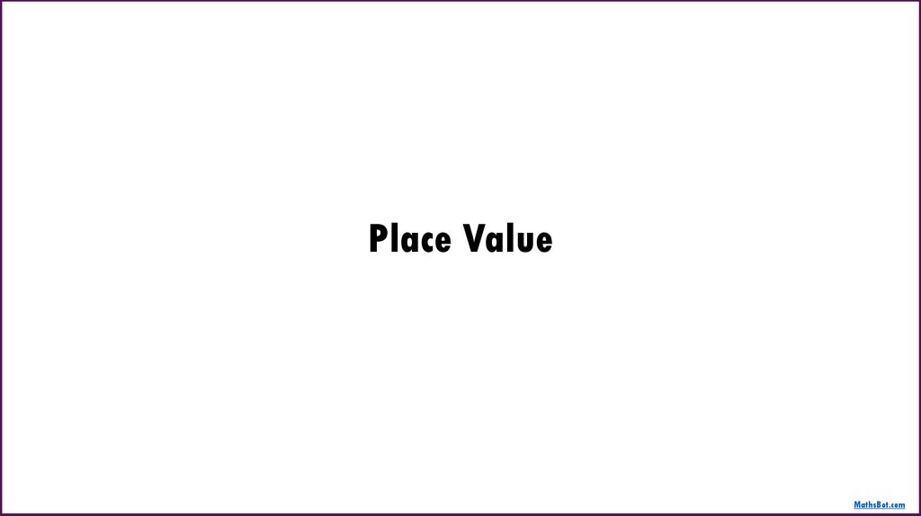Place Value