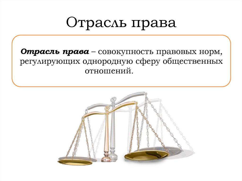 Отрасль права