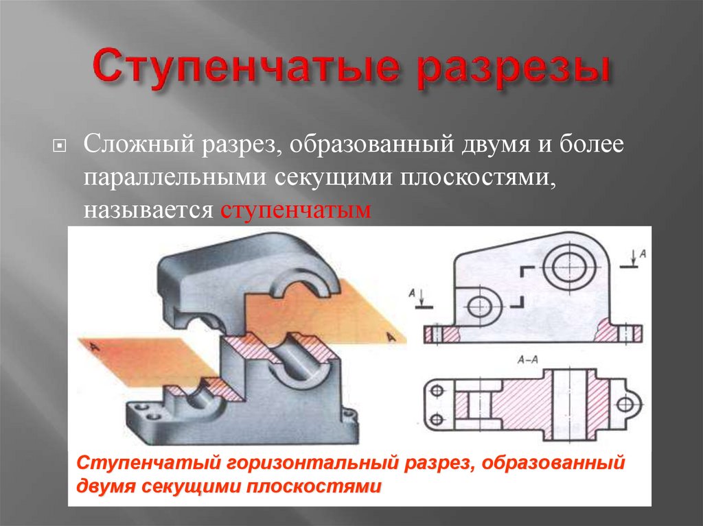 Ступенчатые разрезы