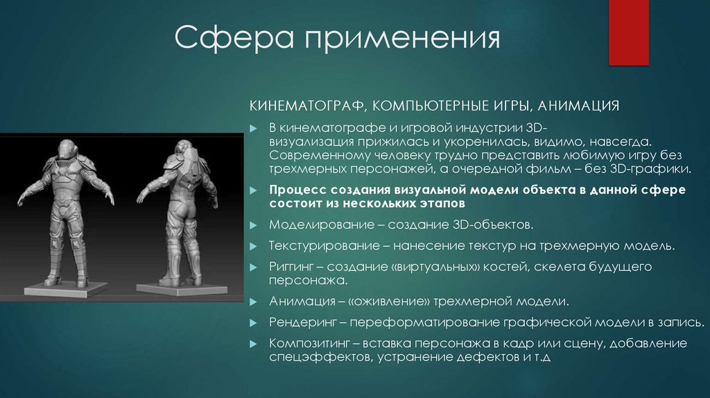 Сфера применения