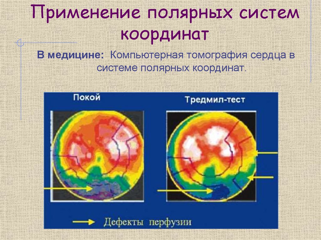 Применение полярных систем координат
