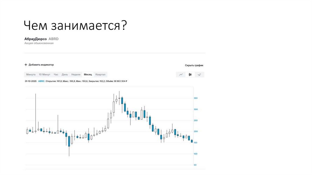 Чем занимается?