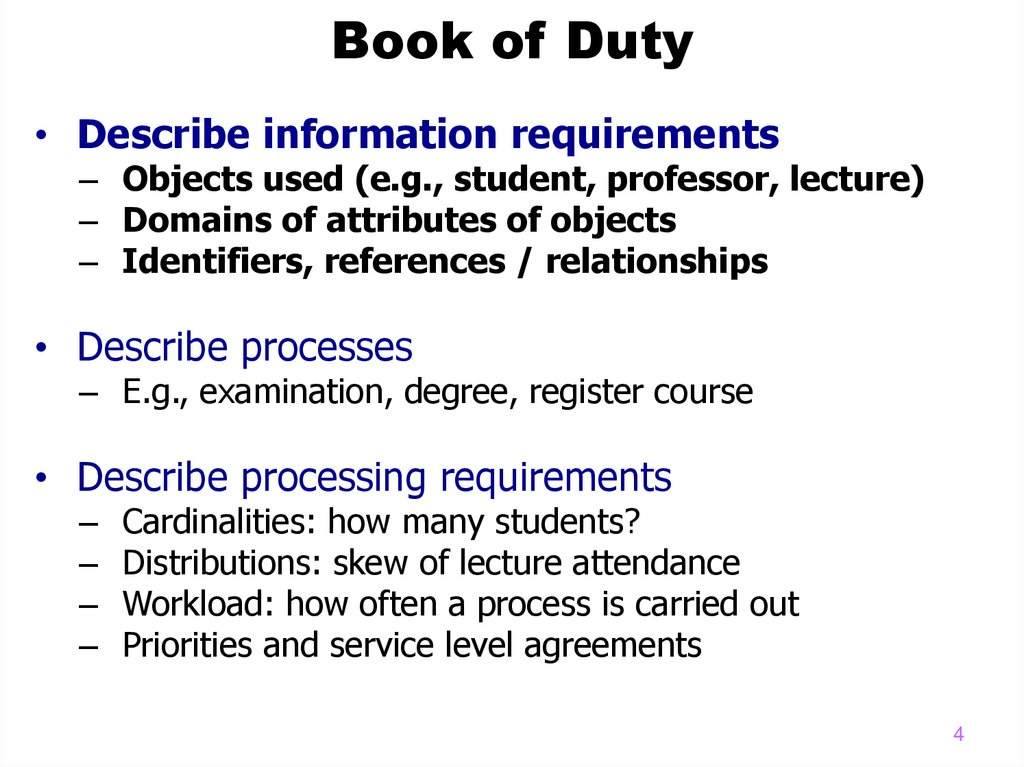 Book of Duty