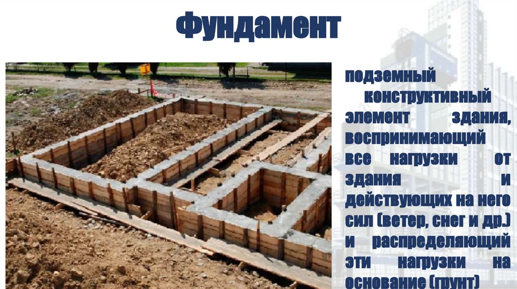Фундамент