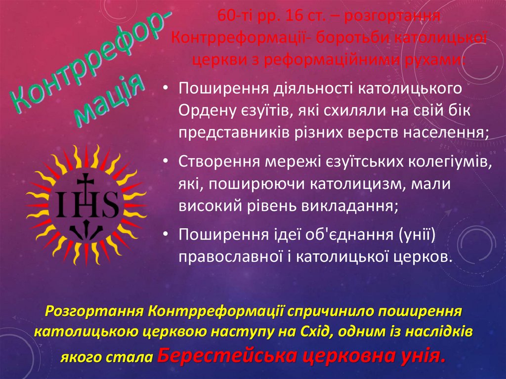 Контррефор-мація