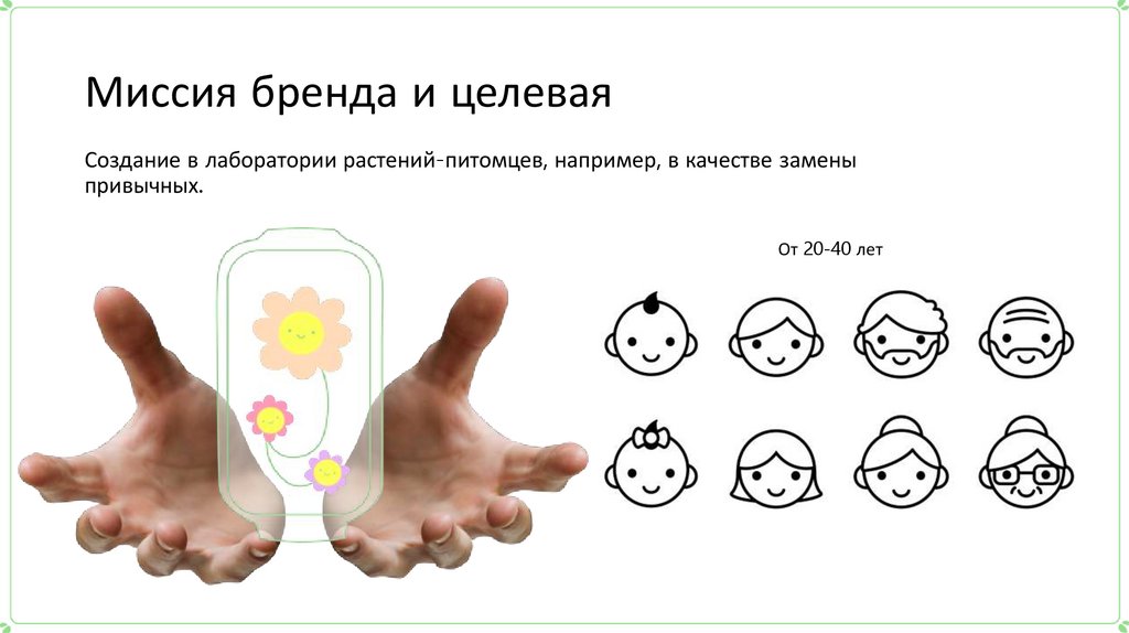 Миссия бренда и целевая