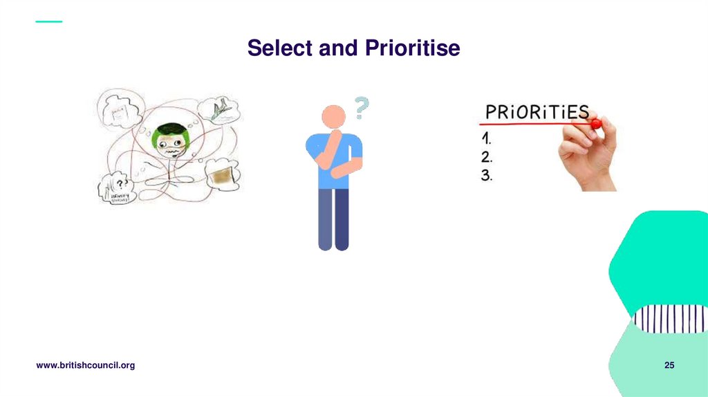 Select and Prioritise