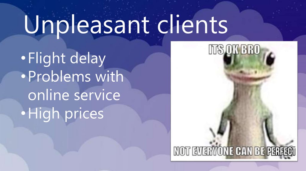 Unpleasant clients
