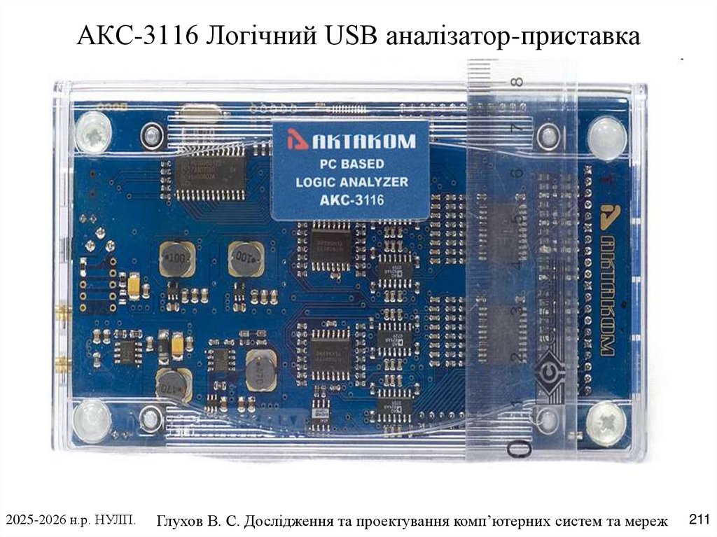 АКС-3116 Логічний USB аналізатор-приставка