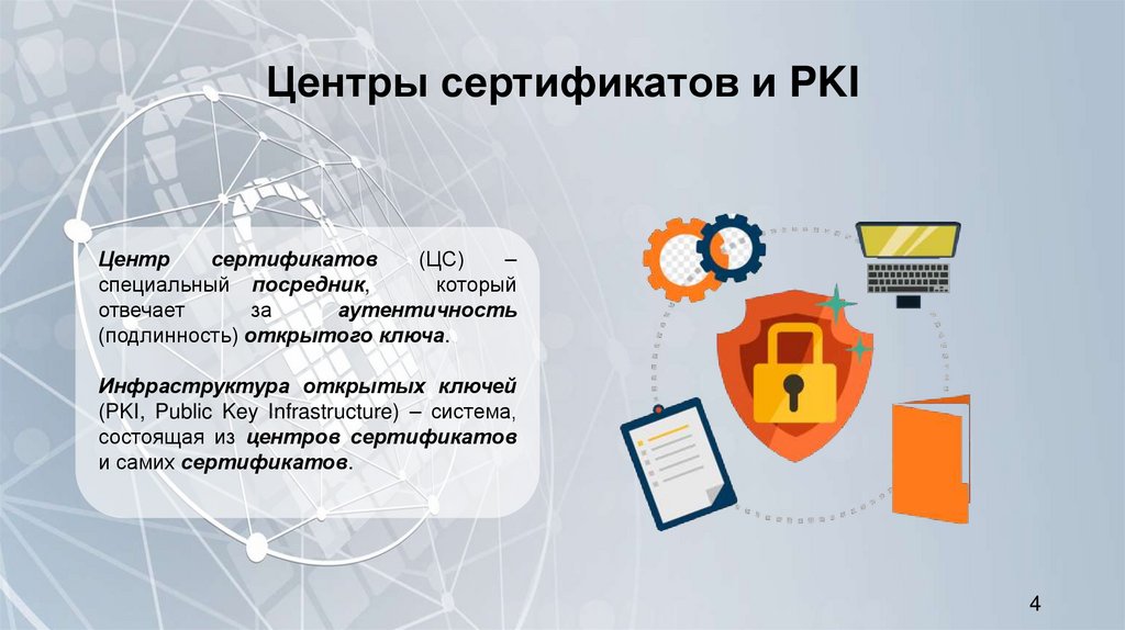 Центры сертификатов и PKI