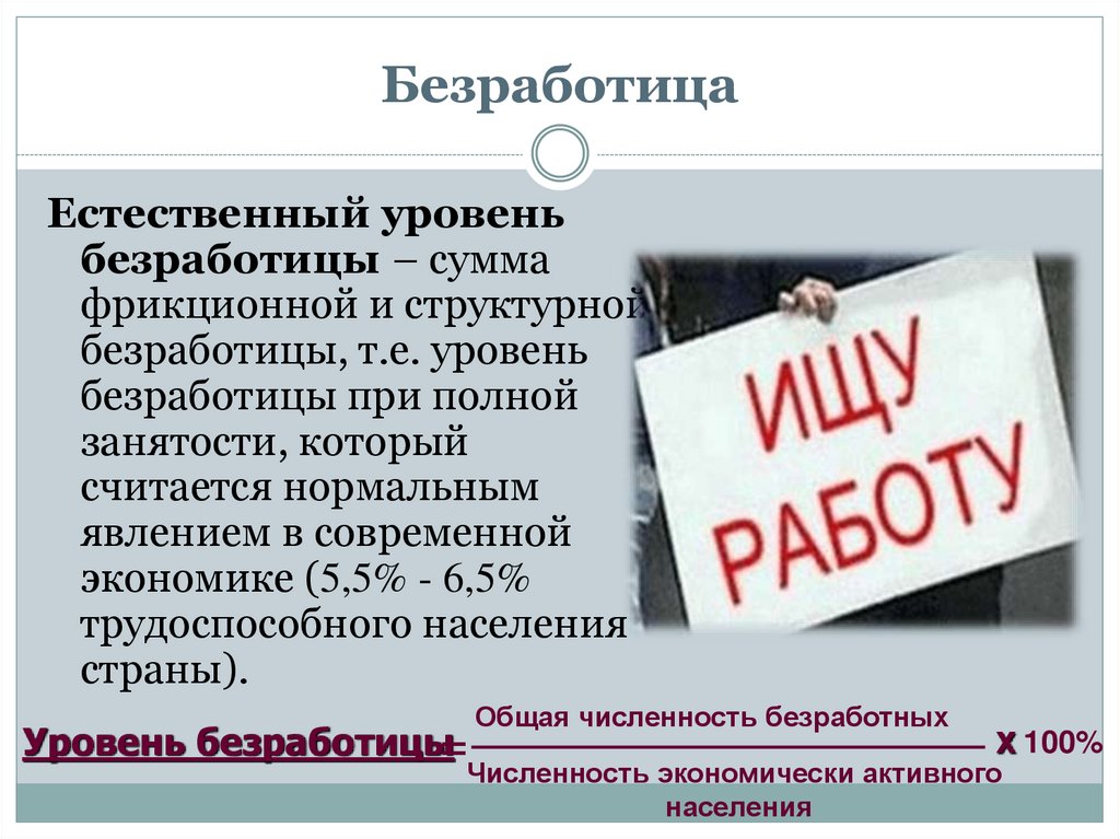 Безработица