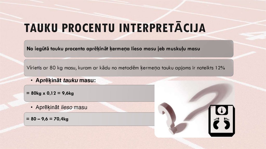 Tauku procentu interpretācija