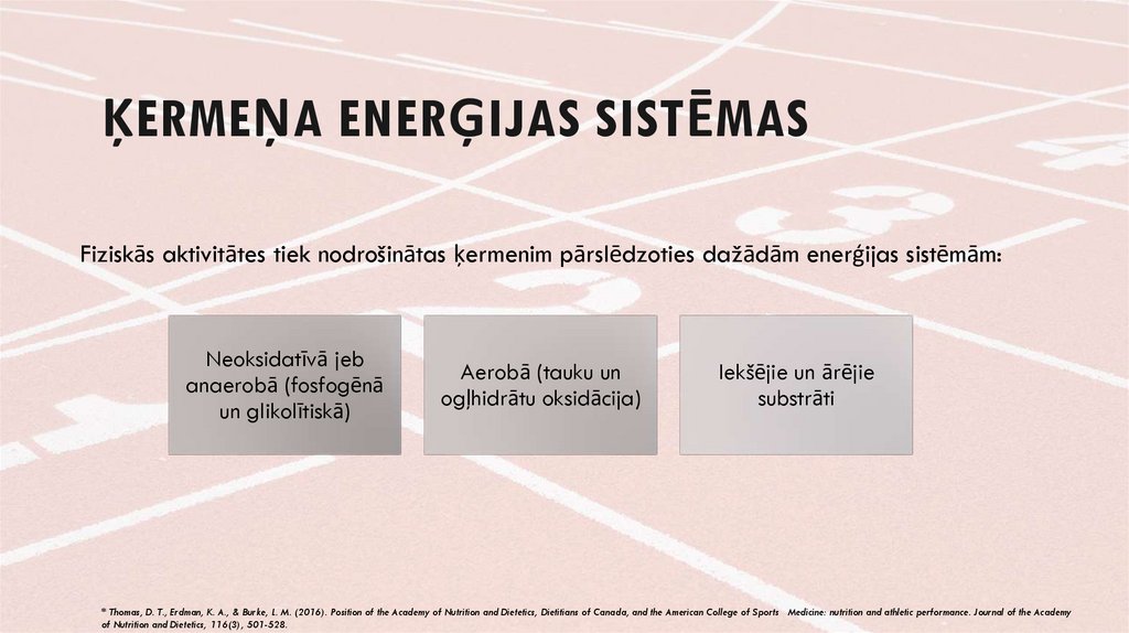 Ķermeņa enerģijas sistēmas