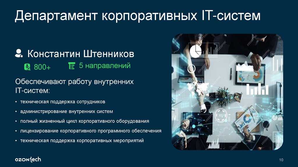 Департамент корпоративных IT-систем 