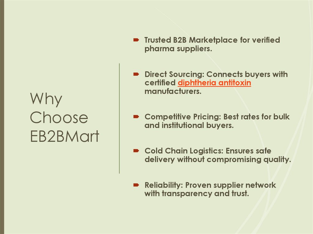 Why Choose EB2BMart