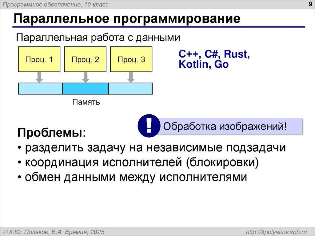 Параллельное программирование