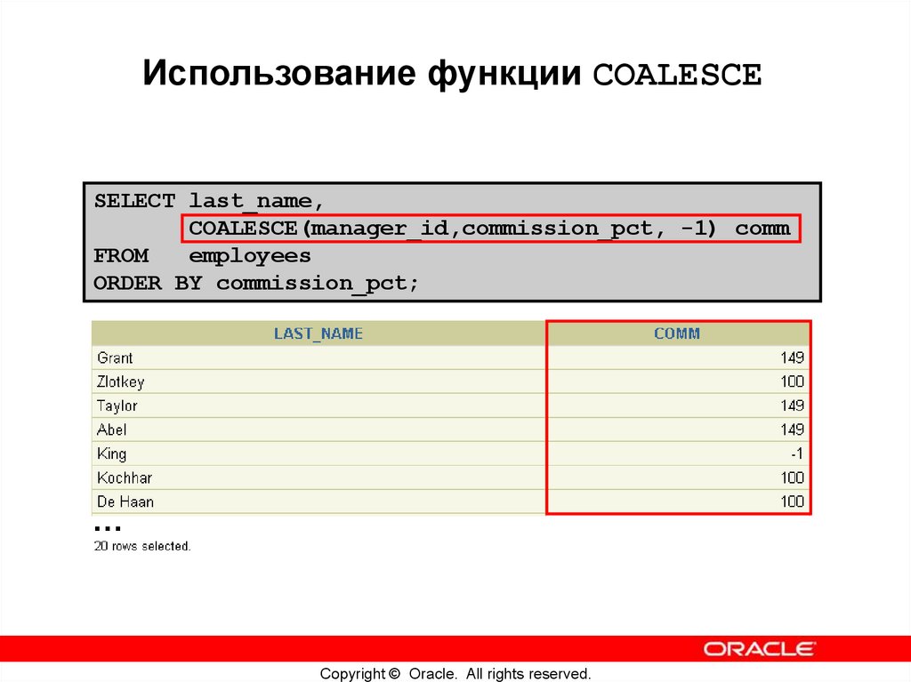 Общие функции