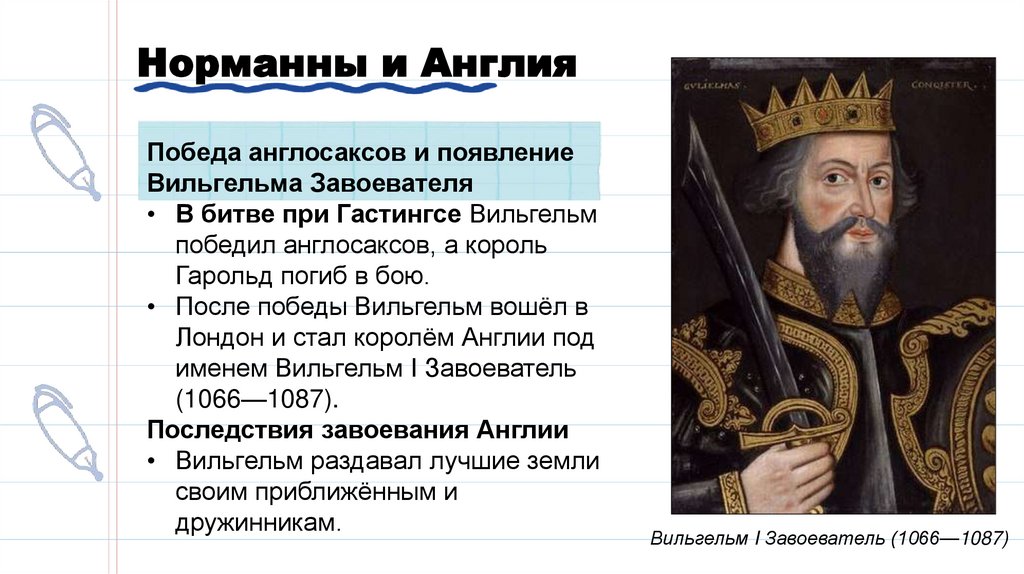 Норманны и Англия