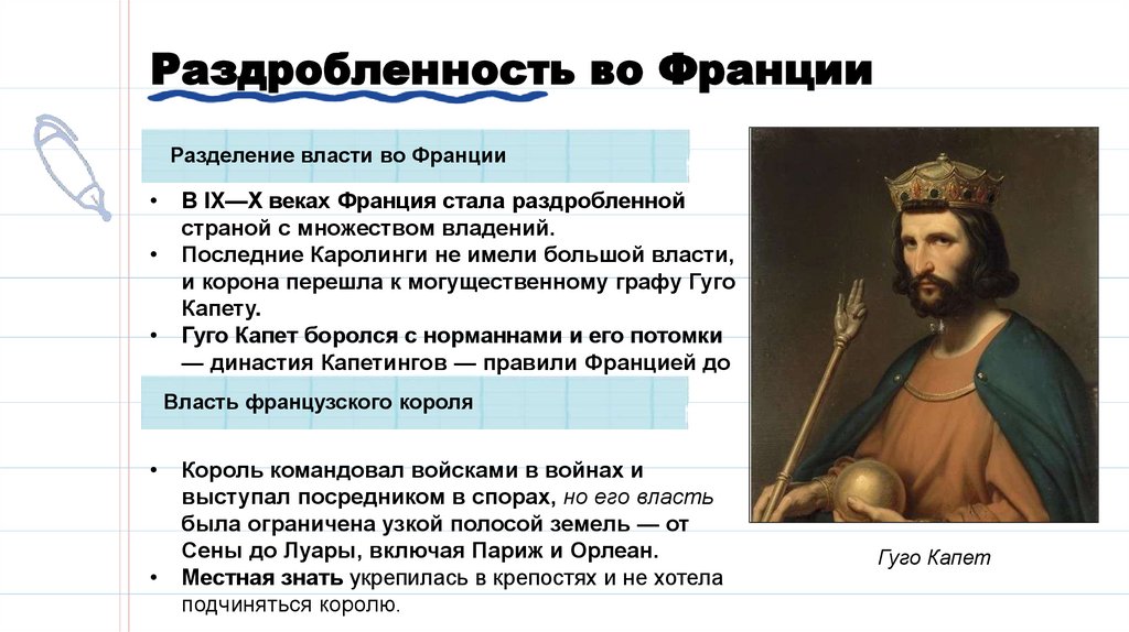 Раздробленность во Франции