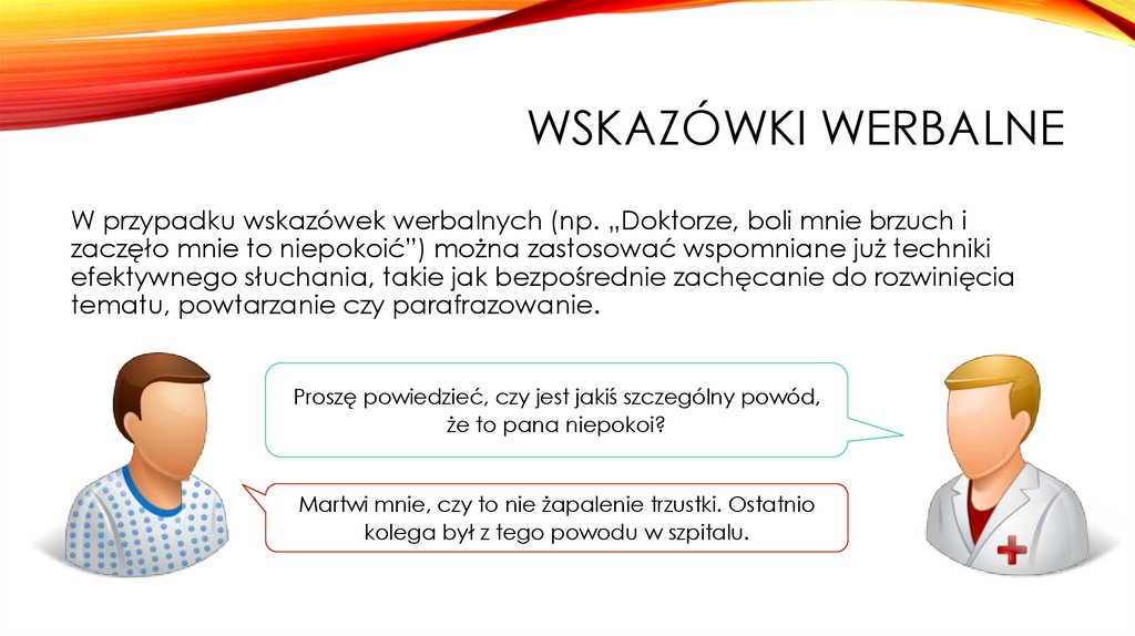 Wskazówki werbalne