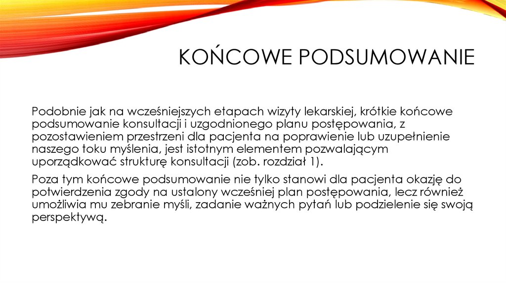 Końcowe podsumowanie