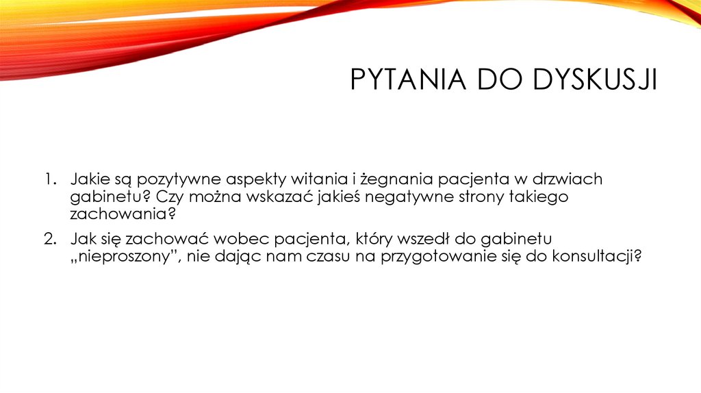 Pytania do dyskusji