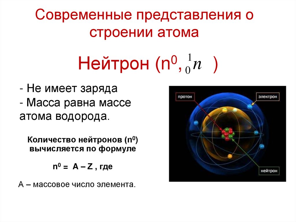 Нейтрон (n0, )