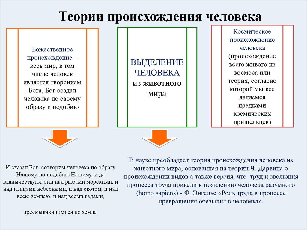 И сказал Бог: сотворим человека по образу Нашему по подобию Нашему, и да владычествуют они над рыбами морскими, и над птицами
