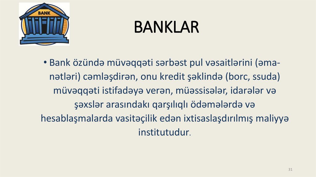 BANKLAR