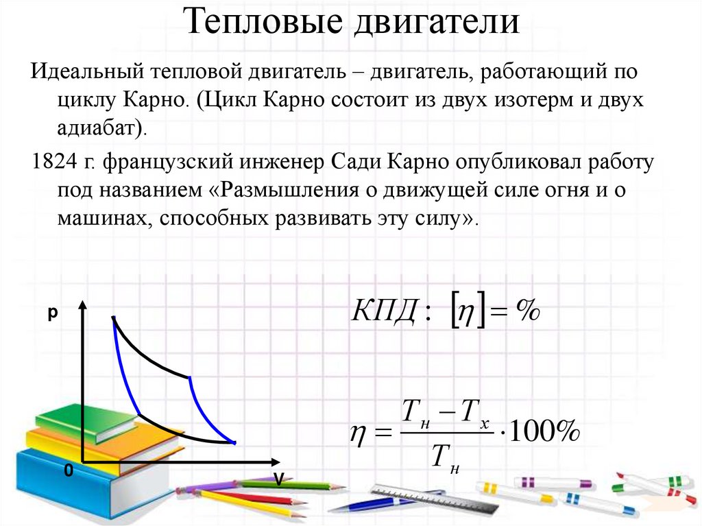 Тепловые двигатели